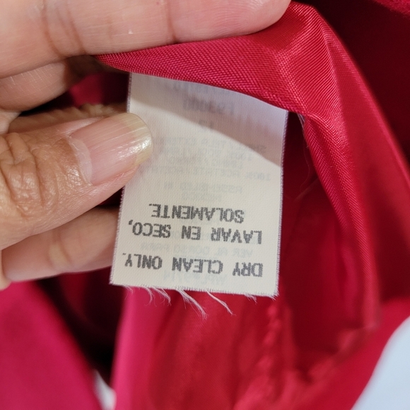 VTG SAG HARBOR 100% Wool Women's Blazer Sz 12 Single Breasted Office Career - Picture 11 of 12